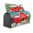 thumbnail image 4 of PHELIKA Holiday Christmas Horse 01 Mailbox Covers Magnetic Mailbox Wraps Post Letter Box Cover Mailwrap Garden Home Decor Standard Size 25.5"H x 21"W, 4 of 8