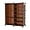 Cocoa Brown, variant on Closet Organizer 6 Cube Storage Shelves Portable Closet Clothes Organizers and Storage Stackable Cubby Shelving for Closet Bedroom Living Room Translucent