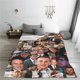 thumbnail image 5 of Manta de viaje de felpa suave de Channing Tatum para dormitorio, sala de estar, sofá, oficina, regalo para todas las estaciones para mujeres, hombres, niñas y niños., 5 of 7