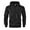 Black, variant on Men's Hoodies Men's Pullover Casual Sports Loose Trend Long Sleeve Hooded Sweatshirt Man
