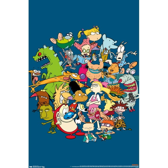 Nickelodeon Group Wall Poster, 22.375" x 34"