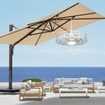 thumbnail image 6 of Bella Depot 20" Outdoor Plug Ceiling Fan 6-Speed Reversible with Dimmable Light and Remote Control, 6 of 11