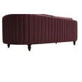 thumbnail image 5 of Chic Home Guadalupe Sofa Velvet Upholstered Channel?Quilted Couch, 5 of 5