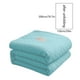 thumbnail image 3 of Manta de Algodón para Cama Individual | Manta Térmica Suave y Transpirable para Todas Las Estaciones, 198 X 140 Cm | Ropa de Cama Ligera y Acogedora para Dormitorio, Sala de Estar, Dormitorio, Hogar, 3 of 6