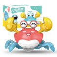 thumbnail image 1 of Jouets Interactifs pour Bébés Crabe Rampant avec Lumières et Musique pour Tout-Petits, 1 of 4