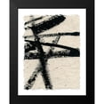 thumbnail image 2 of Robinson, Carol 20x24 Black Modern Framed Museum Art Print Titled - Lines Crossed III, 2 of 5