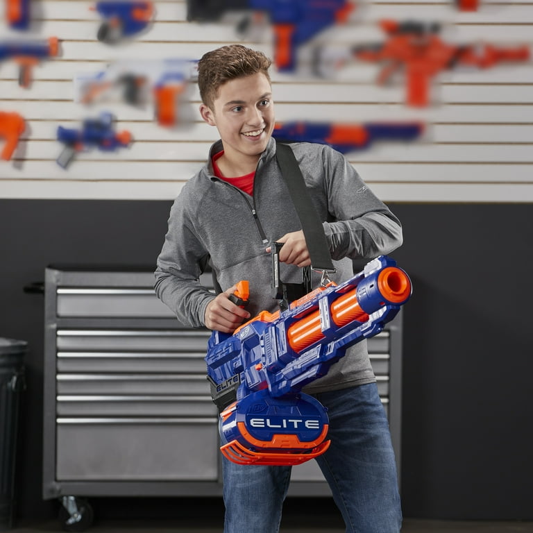 NERF Elite Titan CS 50 Blaster With 50 Official Darts Ages 8+ Toy