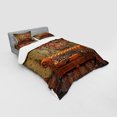 thumbnail image 3 of Ambesonne Fantasy Bedding Set 3 Pcs, Grunge Brick Wall, Twin, Vermilion Umber, 3 of 3