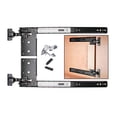thumbnail image 2 of KV Pivot Door Slide Hardware Inset Application Self Closing 16 1/8" Slide (Kit) Black, 2 of 2