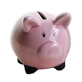 thumbnail image 2 of GUOOL Banque d'Argent en Céramique pour Enfants Cochon Rose, 2 of 9