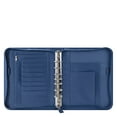 thumbnail image 2 of FranklinCovey FC Signature Leather Zipper Binder (Classic Size, Blue), 2 of 3
