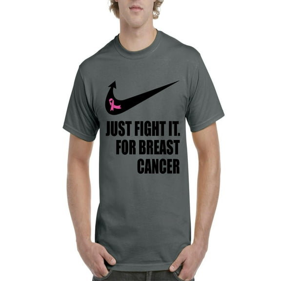 NIB - Men's T-Shirt Short Sleeve - Breast Cancer