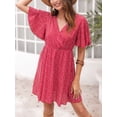 thumbnail image 3 of Txlixc Vestido de manga corta de estilo femenino Txlixc moda, 3 of 4