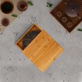 thumbnail image 4 of KAKOWELY 1Pc Delicate Tea Packaging Box Practical Pu 'er Tea Cake Box Gift Box Khaki,9.84"X9.45"X1.81", 4 of 4