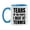 White/Light Blue, variant on Funny Tennis Mug - "Tears Of The People I Beat At Tennis" - 11Oz Or 15Oz Ceramic Coffee Cup