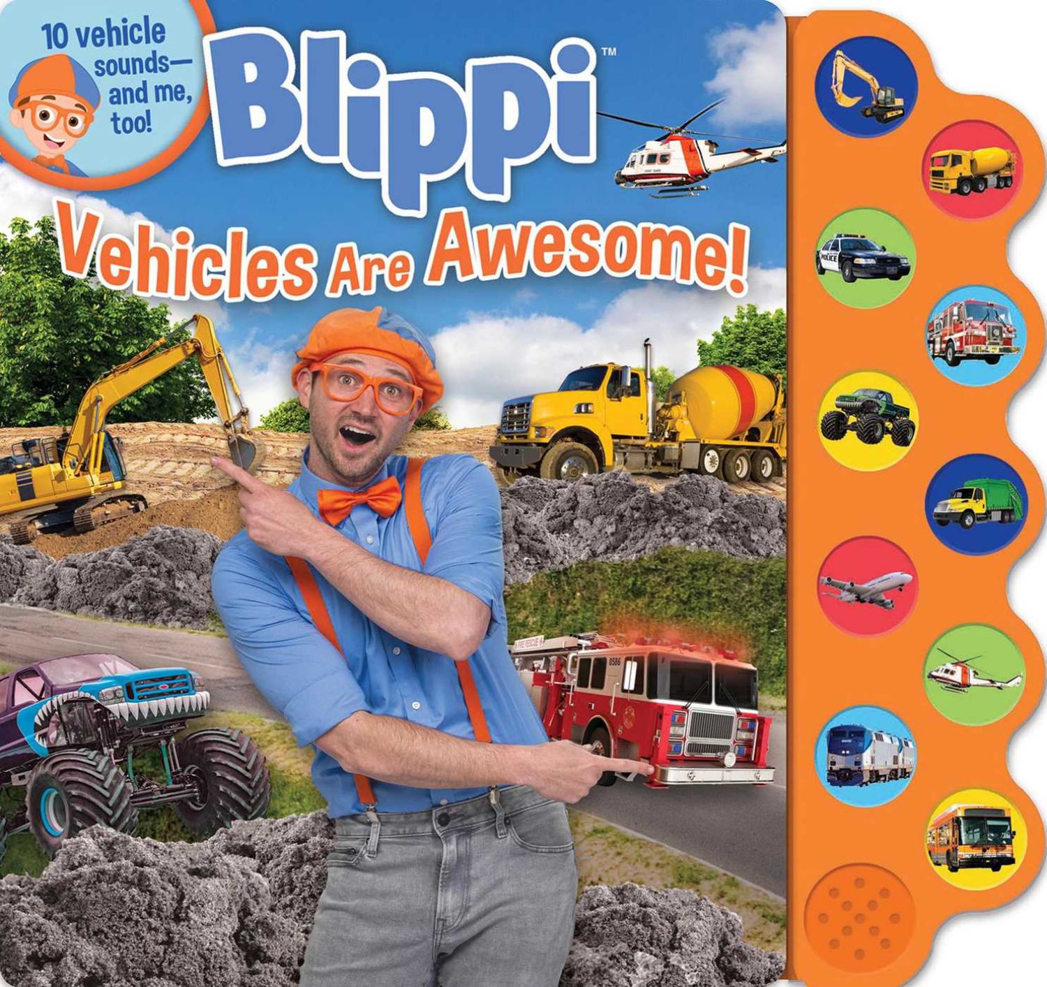 Blippi: Vehicles Are Awesome! (Board Book)