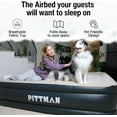 thumbnail image 3 of Pittman Outdoors 18" Queen Air Mattress with Built-in Pump Inflatable Air Bed Inflates in Minutes, 3 of 8