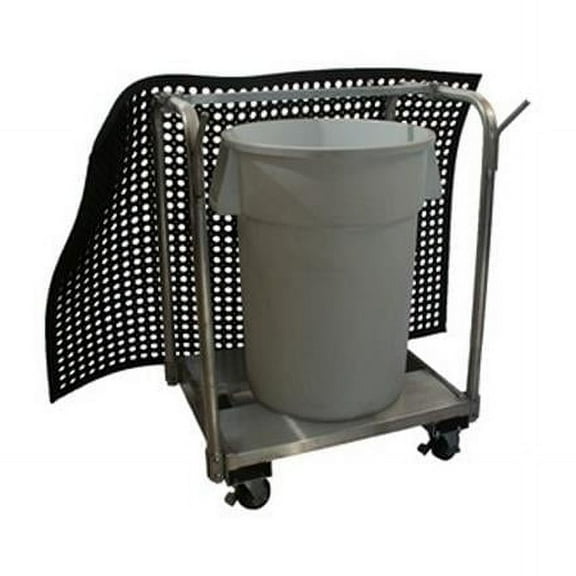 Prairie View MCA344636 Mat Aluminum Cart- 46 x 34 x 36 in.