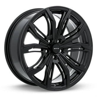 定価68,000+tax 17AW 秋冬　ブラック RTX Black Widow 17x7.5 5x100 ET40 CB73.1 Black Machined Wheel