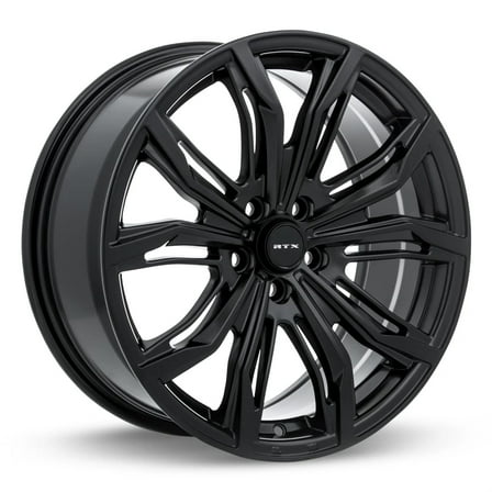 19x8.5 RTX Black Widow Satin Black Wheel 5x4.5 (38mm)