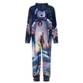 thumbnail image 5 of Ghostbusters Pajamas One Piece Hooded Union Suit Onesie PJs Sleepwear, 5 of 7