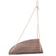 thumbnail image 3 of Hanging Corner Shelf, Corner Shelf, Storage Rack Wooden Display Shelf Punch-free For Living Room Bedroom, 3 of 8