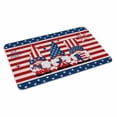 thumbnail image 2 of Independence Day Gnomes Door Mat&nbsp;Indoor Outdoor Entrance, Non Slip Small Rug for Kitchen Bathroom Entryway Rug, 4th of July Red Striped Washable Doormat Floor Mat for Office 16x24 Inch, 2 of 8