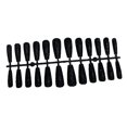 thumbnail image 1 of 24 Pieces False Nails Glitter Shimmering Powder Full Cover Artificial Nail Tips Simple Operation Fingernail Decal DIY Accessory black, 1 of 8