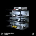 thumbnail image 5 of 1:64 Diorama Garage Model with LED Lighting, Multi-Story Parking Lot Scene Display Case Toy for Diecast Car Models and Hot Wheels, 5 of 11