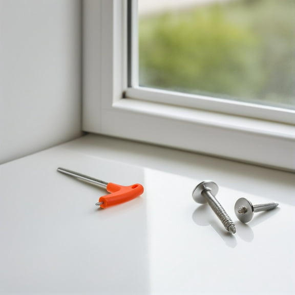 LOLIPPYY T Handle Hexagon Spanner in Orange Stable Build for Intricate Repair and Multi Angle Screw Tightening