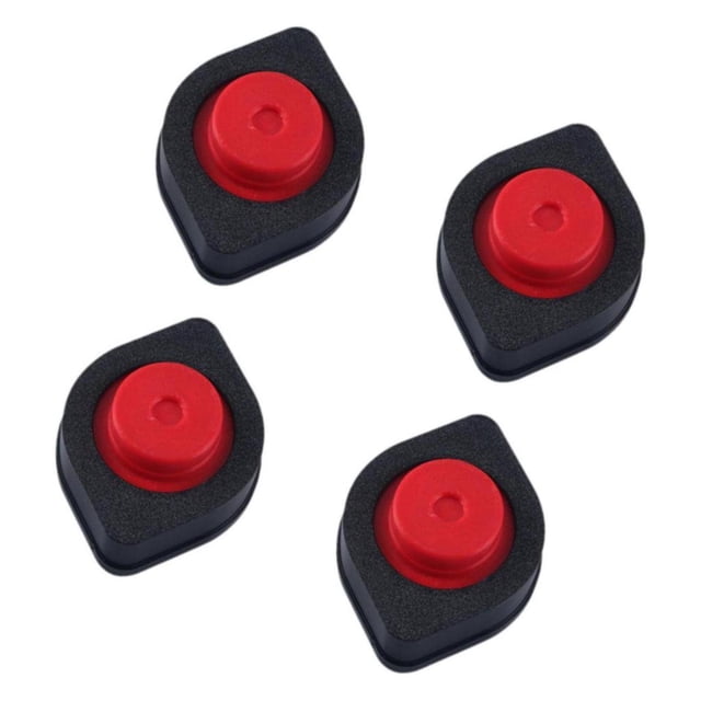 4 almohadillas antivibración de goma para patas de , antideslizantes.