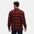 thumbnail image 4 of Regatta - Camisa Shelford Cuadro para Hombre (Rojo) Regatta UTRG6788_red, 4 of 5