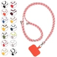thumbnail image 4 of Mobile Phone Neck Rope Adjustable Metal Snap Buckle Anti-lost Holder Lanyard with Adhesive Card Outdoor Travel Hiking B, 4 of 5