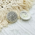thumbnail image 3 of 10Pcs Fashion Durable DIY Sewing Button Shirt Buttons Needlework Metal Rhinestone Buttons WHITE 25MM 10PCS, 3 of 8