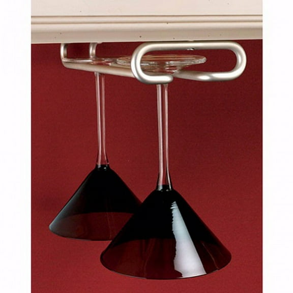 Rev-a-Shelf 11" Stemware Holder 5/8" Thick Heavy Gauge Wire, Satin Nickel Finish