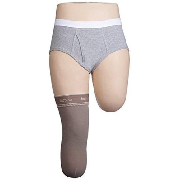 Juzo 19536 20-30 mmHg, Xtra, BK Shrinker, 18'' / 46 cm Silicone, Black - Size Extra - 18 inch