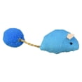 thumbnail image 1 of Interactive Cat Toy Plush Mouse, Simulated Pet Teaser Toy for Indoor Cats, Canvas Material, Wear-Resistant & Bite-Resistant, 5.9 Inch Length, Soft Play Toy, 1 of 8