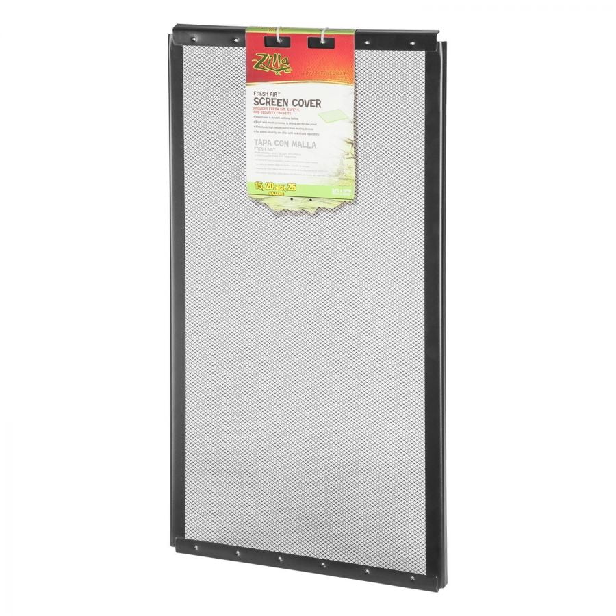 Zilla Fresh Air Fine Mesh Screen Cover - 15-20 Gallon Tank (24" Long x 12" Wide)