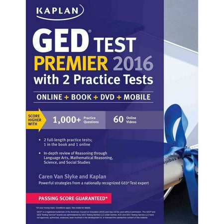 Kaplan Ged Test Premier 2016 With 2 Practice Tests Online