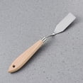 thumbnail image 2 of SHISUYAN Wooden Handle Painting Spatula and Mixing Scraper for Professional and Amateur Use Multi Color, 2 of 7