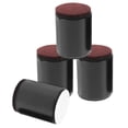 thumbnail image 3 of FONDOTIN Black Carbon Steel Bed Risers 4 Pieces Heavy Duty Furniture Lift for Installation, 3 of 7