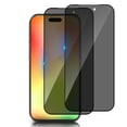 thumbnail image 1 of Anti Spy Privacy Screen Protector for iPhone 17Promax 6.9", 2 Pack with 9H Hardness, Anti Scratch, Full Coverage & Bubble Free Design, 1 of 5