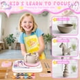 thumbnail image 5 of Funvip Pottery Wheel for Kids Ages 6-12, Unicorn Arts and Crafts Kit for beginners with 4 Clays and Sculpting Tools, Ideal Birthday Gifts Toys for Girls, 5 of 7