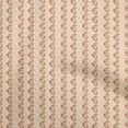 thumbnail image 1 of oneOone Polyester Lycra Rose Brown Fabric Asian Ikat Sewing Craft Projects Fabric Prints By Yard 56 Inch Wide, 1 of 3