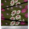 thumbnail image 3 of Soimoi Georgette Viscose Fabric Artistic Flower Print Fabric by the Yard 42 Inch Wide, 3 of 3