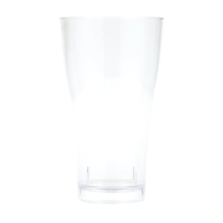 14 oz. Plastic Pilsner Glasses 8 Count for 8 Guests