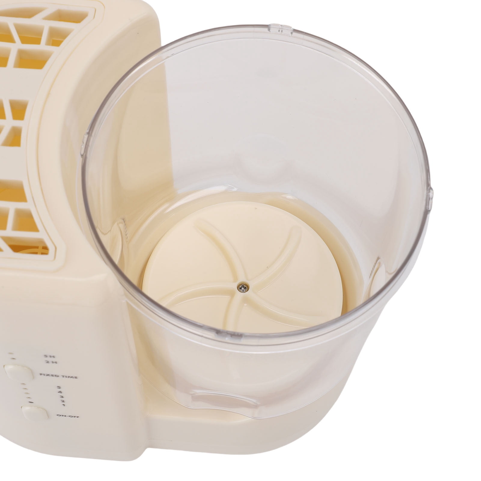 Suodoka 2 in 1 Multifunctional Portable Underwear Washing Machine and Automatic Cosmetic Makeup Brush Cleaner for Home Apartment Dorm Travel, High-Efficiency Compact Washer, Beige (8.7 in / 22 cm)