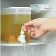 thumbnail image 5 of 3.5L Drink Dispenser For Fridge Beverage Liquid Drink Container For Cold Water Pitcher Lemonade Stand Juice Jug With Spigot, 5 of 9