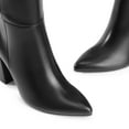 thumbnail image 4 of DREAM PAIRS Knee High Boots Women Chunky Heel Pointed Toe Tall Boots for Women Side Zipper Long Boots, 4 of 8