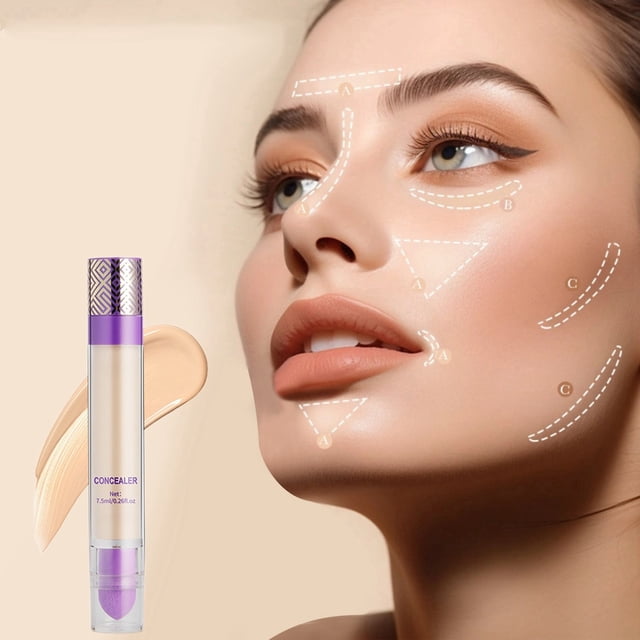 SIfdSeng Concealer Long Lasting Natural Concealer Eye Body Concealer Long Lasting Non Removal 7.5Ml Foundation Makeup